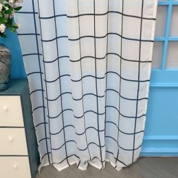 Gallermönster Voilegardin Måttbeställd Gardin Transparenta Gardiner För Vardagsrum Sovrum