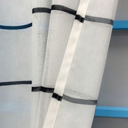 Gallermönster Voilegardin Måttbeställd Gardin Transparenta Gardiner För Vardagsrum Sovrum