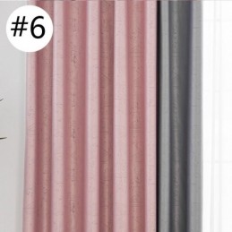 Mörkläggande Geometriska Jacquardgardiner För Vardagsrum