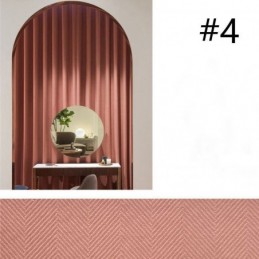 Modern Enfärgad Gardin Måttbeställd Mörkläggningsgardiner För Vardagsrum