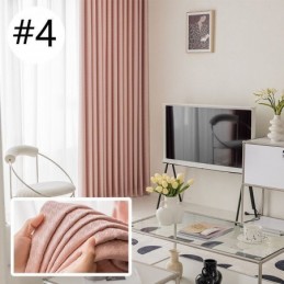 Hundtandsmönster Jacquardgardin Måttbeställd Gardin Hög Skuggande Gardin För Vardagsrum/Sovrum