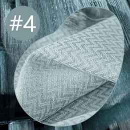 Mörkläggningsgardiner Med Vågmönster För Vardagsrum/Sovrum