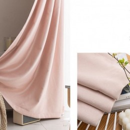 Nordiska Enfärgade Mörkläggningsgardiner För Vardagsrum