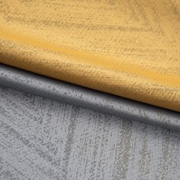 Mörkläggande Geometriska Jacquardgardiner För Vardagsrum