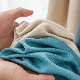 Nordiska Enfärgade Mörkläggningsgardiner För Vardagsrum