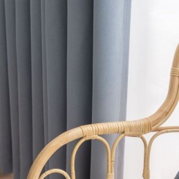 Nordiska Enfärgade Mörkläggningsgardiner För Vardagsrum