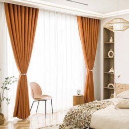 Mörkläggningsgardiner Måttbeställda Gardiner Broderade Gardiner Värmeisolerande Vardagsrum