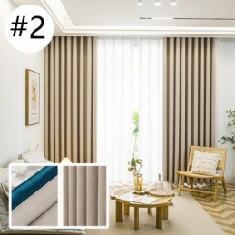 Mörkläggningsgardiner Måttbeställda Gardiner Broderade Gardiner Värmeisolerande Vardagsrum