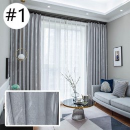 Vågiga Jacquardgardiner Fönstergardin Måttbeställd Gardin För Vardagsrum