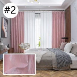 Vågiga Jacquardgardiner Fönstergardin Måttbeställd Gardin För Vardagsrum