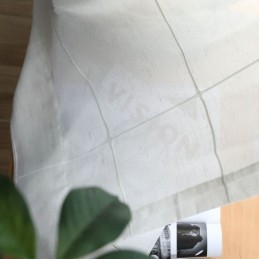 Minimalistisk Transparent Gardin Måttbeställd Gardin Stor Gallergardin Jacquard Voile Panel Vardagsrum Ett