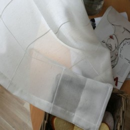 Minimalistisk Transparent Gardin Måttbeställd Gardin Stor Gallergardin Jacquard Voile Panel Vardagsrum Ett