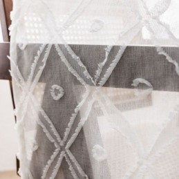 Fina, Skira Gardiner, Måttbeställda Gardiner, Broderade Tyllgardiner För Vardagsrum