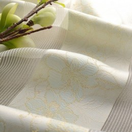 Modern Blommig Tyllgardin Måttbeställd Gardin Transparent Vardagsrumssovrum