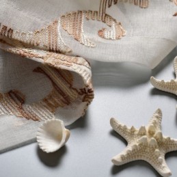 Broderad Tyllgardin Måttbeställd Gardin Moderna Voile-Gasgardiner För Vardagsrum/Sovrum