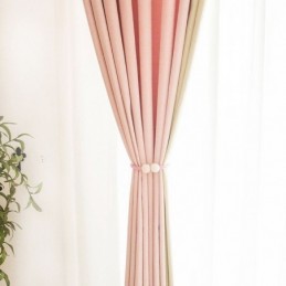 Nordiska Lapptäcksgardiner Enfärgade Mörkläggningsgardiner För Vardagsrum