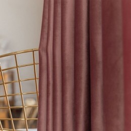 Nordiska Sammetsgardiner Mörkläggningsgardiner För Sovrum Och Vardagsrum I Enfärgat