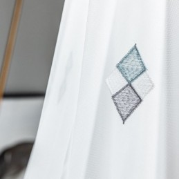 Exklusiv Broderig Gardin Måttbeställd Gardin Heminredning Transparent Vardagsrumssovrum