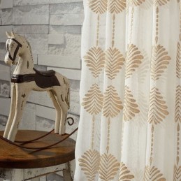 Modern Tyllgardin, Måttbeställd, Fin Genomskinlig Fönsterbehandling För Vardagsrum, Sovrum