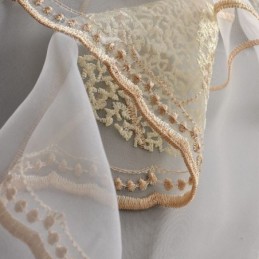 Fina, Skira Gardiner, Måttbeställda Gardiner, Broderade Tyllgardiner För Vardagsrum