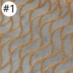 Andningsbar Transparent Gardin, Måttbeställd Gardin, Dekorativ Tyllvoile För Vardagsrum, Europeisk