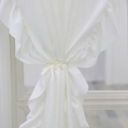 Skira Sammetsgardiner Enfärgade Fönster Voilepaneler Vardagsrum Sovrum