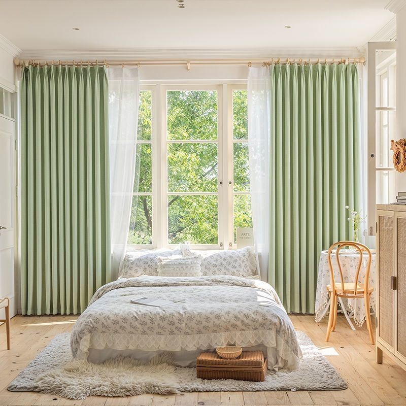 Mörkläggningsgardiner I Jacquardmönster För Vardagsrummet