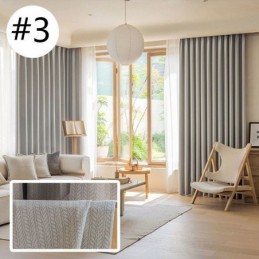 Mörkläggningsgardiner I Jacquardmönster För Vardagsrummet