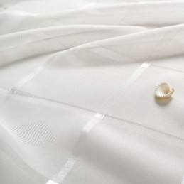 Geometrisk Jacquardgardin, Måttbeställd, Lyxig Tyllgardin, Vardagsrum, Sovrum