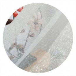 Elegant Skir Gardin Måttbeställd Enfärgad Tyllgardin Vardagsrum Sovrum