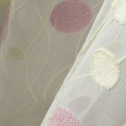 Broderad Tyllgardin Måttbeställd Gardin Moderna Voile-Gasgardiner För Vardagsrum/Sovrum