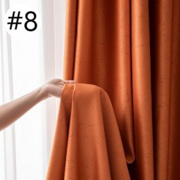 Mörkläggande Geometriska Jacquardgardiner För Vardagsrum