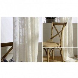 Vit, Transparent Gardin, Måttbeställd, Tyll, Genomskinlig, Vardagsrum, Sovrum