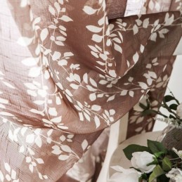 Simplicity Tryckt Skir Gardin Måttbeställd Gardinblad Tyll För Vardagsrum