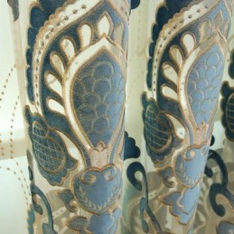 Gardiner I Europeisk Stil, Måttbeställda Gardingardiner, Enkla Broderade Gardiner För Vardagsrum Och Sovrum