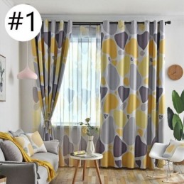 Måttbeställd Gardin Gardin I Nordisk Stil Med Marmormönster