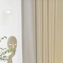 Enfärgade Gardiner Eleganta Fönstergardiner För Sovrum Vardagsrum