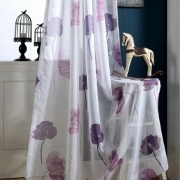 Modern Minimalistisk Voile...
