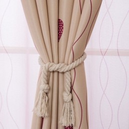 Hjärttryckta Fönsterpaneler Mörkläggande Gardiner För Vardagsrum/Sovrum