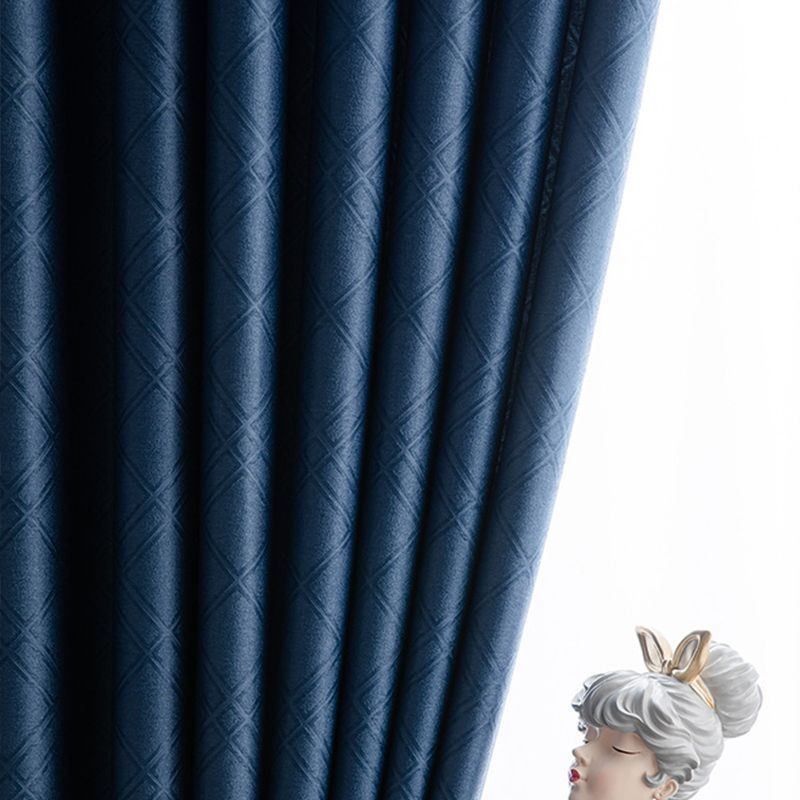 Mörkläggningsgardin Av Polypropylen, Måttbeställd, Diamantpräglad Gardinpanel För Vardagsrum/Sovrum