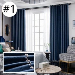 Mörkläggningsgardin Av Polypropylen, Måttbeställd, Diamantpräglad Gardinpanel För Vardagsrum/Sovrum