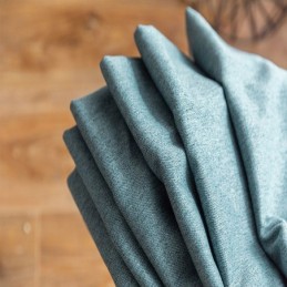 Mörkläggningsgardin I Linfärg, Måttbeställd Gardin, Enfärgad, Miljöskydd, Mörkläggning