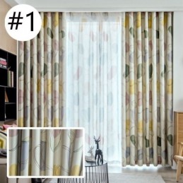 Måttbeställd Gardin Minimalistisk Fönstergardin Vardagsrum