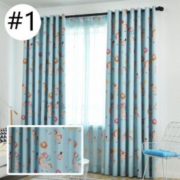 Mörkläggningsgardin Måttbeställd Gardin Tecknad Tryckt Barnrum