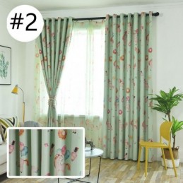 Mörkläggningsgardin Måttbeställd Gardin Tecknad Tryckt Barnrum