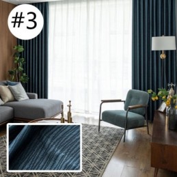 Hemgardin Måttbeställd Gardin Nordisk Stil Enfärgad