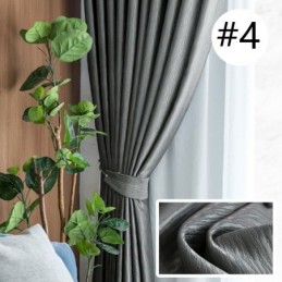 Hemgardin Måttbeställd Gardin Nordisk Stil Enfärgad