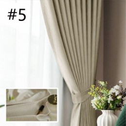 Hemgardin Måttbeställd Gardin Nordisk Stil Enfärgad