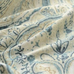 Amerikansk Vintagegardin, Måttbeställd Gardin, Magnifik Totemtryck, Vardagsrum