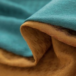 Hundtandsmönster Jacquardgardin Måttbeställd Mörkläggningsgardin För Vardagsrum Sovrum